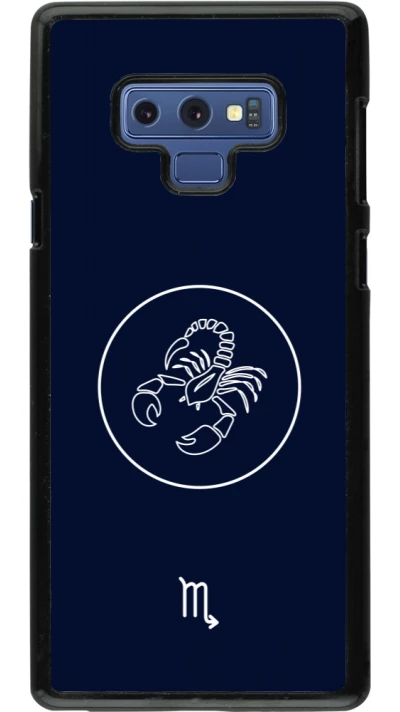 Samsung Galaxy Note9 Case Hülle - Astrologie Skorpion