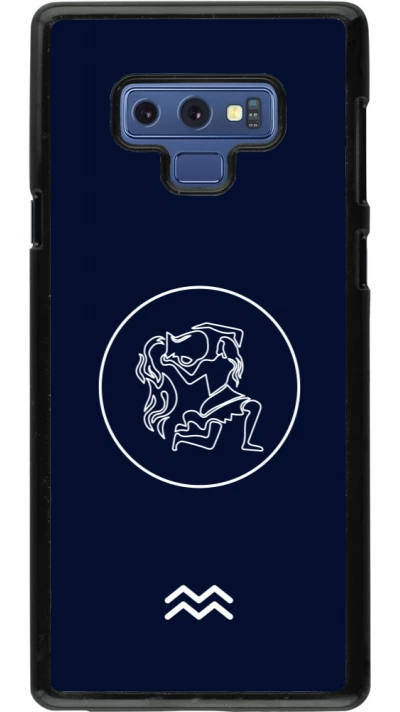 Samsung Galaxy Note9 Case Hülle - Astrologie Wassermann