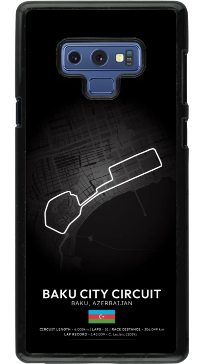 Samsung Galaxy Note9 Case Hülle - F1 Track 2025 Azerbaijan