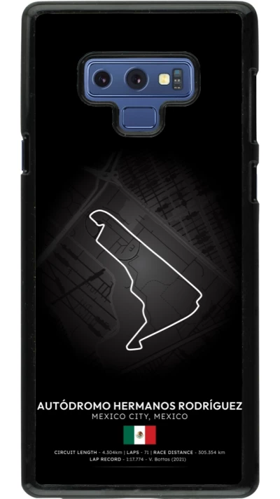 Samsung Galaxy Note9 Case Hülle - F1 Track 2025 Mexico