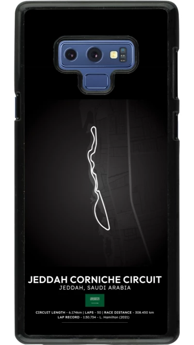 Samsung Galaxy Note9 Case Hülle - F1 Track 2025 Saudi Arabia