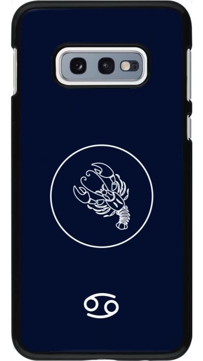 Samsung Galaxy S10e Case Hülle - Astrologie Krebs
