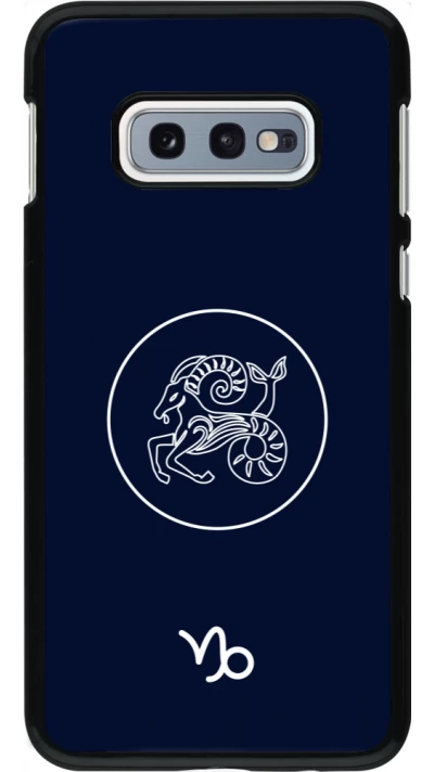 Samsung Galaxy S10e Case Hülle - Astrologie Steinbock