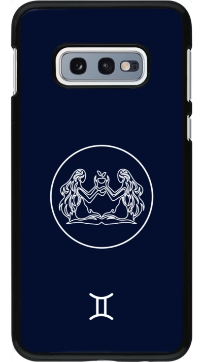 Samsung Galaxy S10e Case Hülle - Astrologie Zwillinge