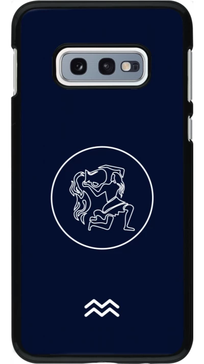 Samsung Galaxy S10e Case Hülle - Astrologie Wassermann