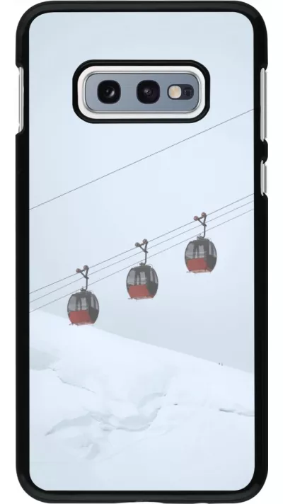 Samsung Galaxy S10e Case Hülle - Winter 22 ski lift
