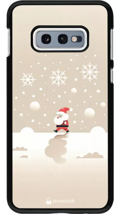 Samsung Galaxy S10e Case Hülle - Weihnachten 2023 Minimalistischer Weihnachtsmann