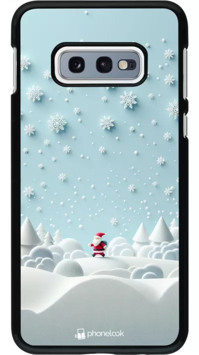 Samsung Galaxy S10e Case Hülle - Weihnachten 2023 Kleiner Vater Schneeflocke