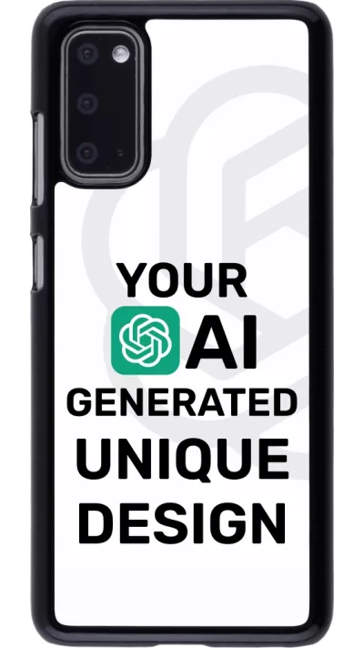 Samsung Galaxy S20 Case Hülle - 100% einzigartig erstellt dank Deiner Kreativität und künstlicher Intelligenz (KI)