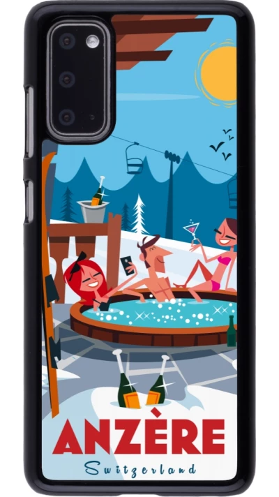Samsung Galaxy S20 Case Hülle - Anzère Mountain Jacuzzi