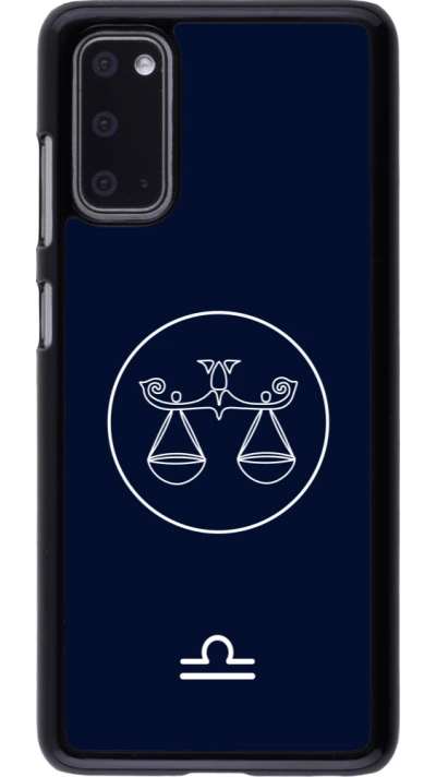 Samsung Galaxy S20 Case Hülle - Astrologie Waage