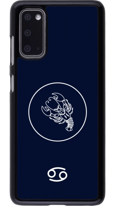 Samsung Galaxy S20 Case Hülle - Astrologie Krebs