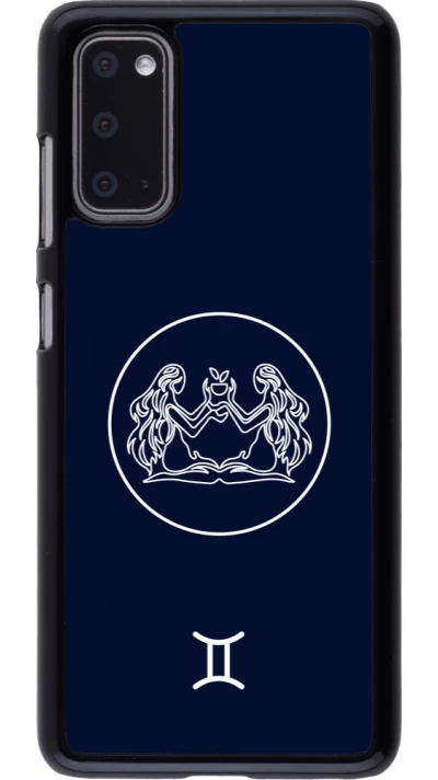 Samsung Galaxy S20 Case Hülle - Astrologie Zwillinge