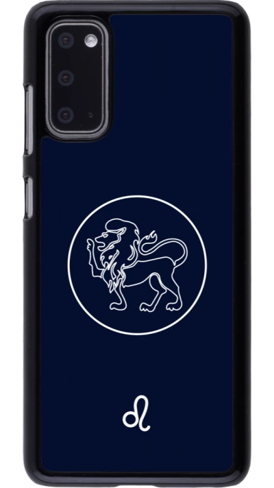 Samsung Galaxy S20 Case Hülle - Astrologie Löwe
