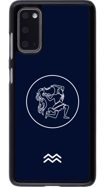Samsung Galaxy S20 Case Hülle - Astrologie Wassermann
