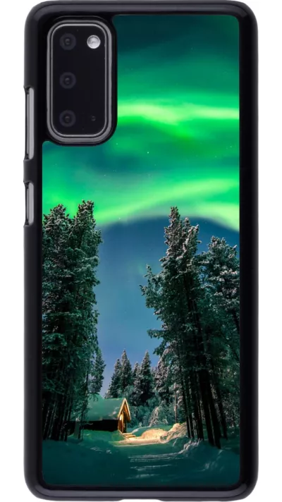 Samsung Galaxy S20 Case Hülle - Winter 22 Northern Lights