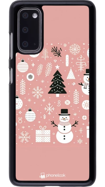 Samsung Galaxy S20 Case Hülle - Weihnachten 2024 Rose Schneemann Weihnachten