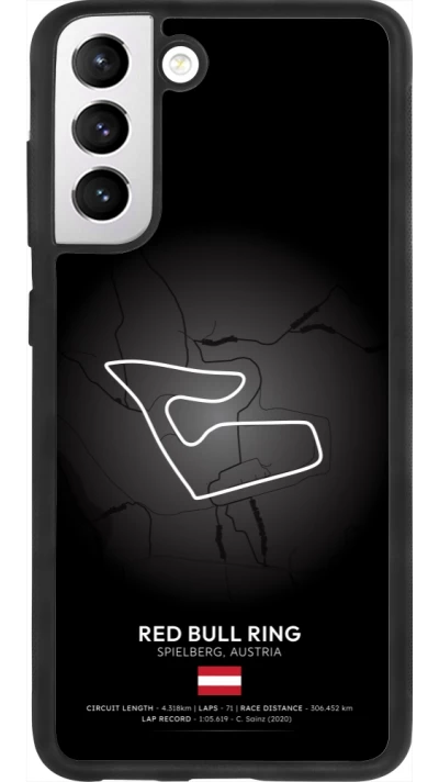 Samsung Galaxy S21 FE 5G Case Hülle - Silikon schwarz F1 Track 2025 Austria