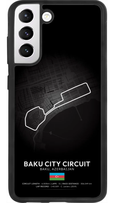 Samsung Galaxy S21 FE 5G Case Hülle - Silikon schwarz F1 Track 2025 Azerbaijan