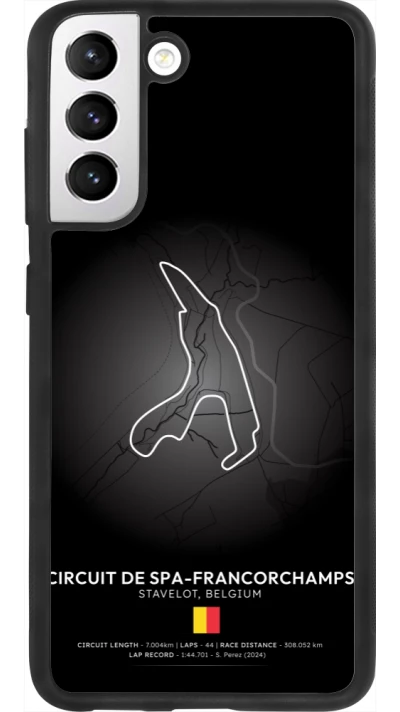 Samsung Galaxy S21 FE 5G Case Hülle - Silikon schwarz F1 Track 2025 Belgium