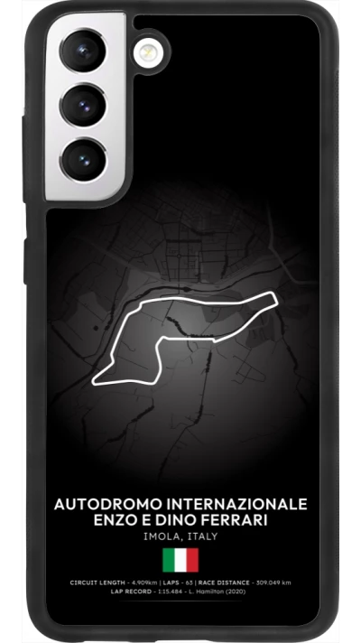 Samsung Galaxy S21 FE 5G Case Hülle - Silikon schwarz F1 Track 2025 Emilia-Rogmana