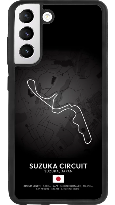 Samsung Galaxy S21 FE 5G Case Hülle - Silikon schwarz F1 Track 2025 Japan