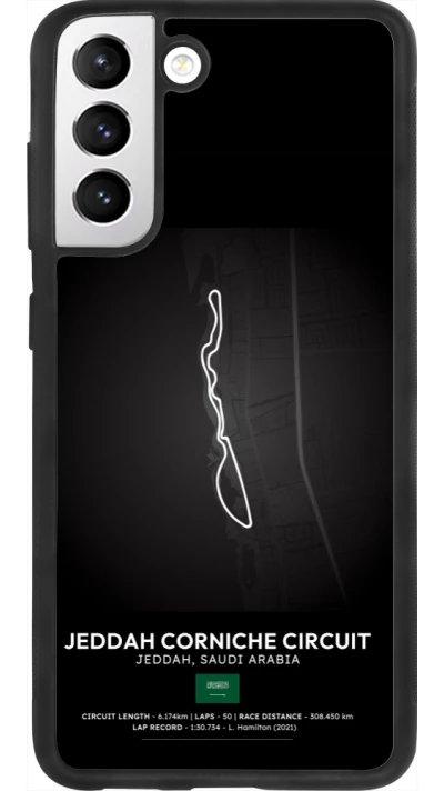 Samsung Galaxy S21 FE 5G Case Hülle - Silikon schwarz F1 Track 2025 Saudi Arabia