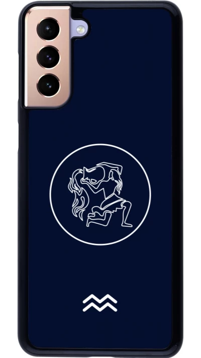 Samsung Galaxy S21+ 5G Case Hülle - Astrologie Wassermann