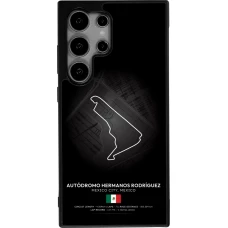 Samsung Galaxy S25 Ultra Case Hülle - Silikon schwarz F1 Track 2025 Mexico