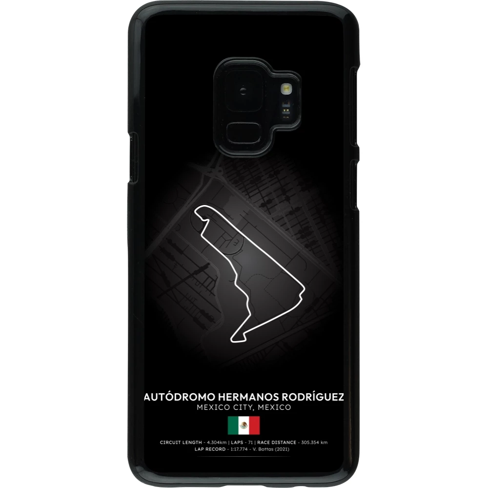Samsung Galaxy S9 Case Hülle - F1 Track 2025 Mexico