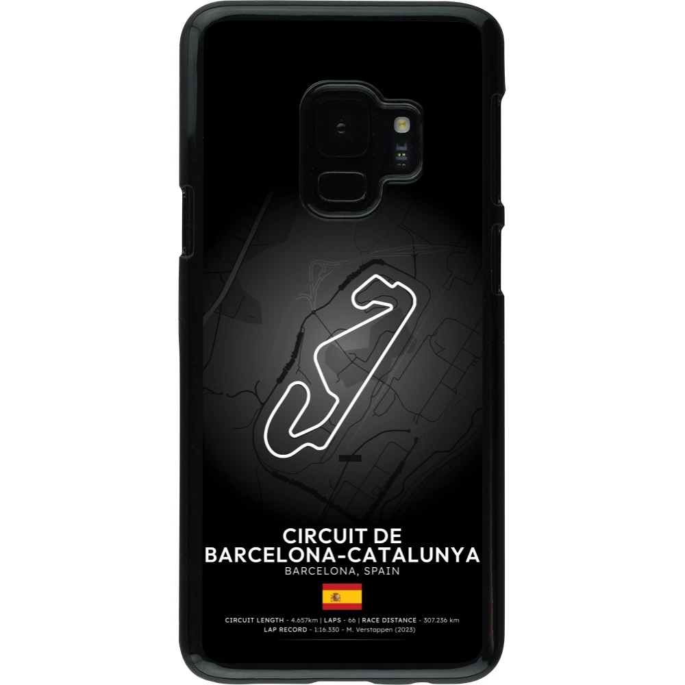 Samsung Galaxy S9 Case Hülle - F1 Track 2025 Spain