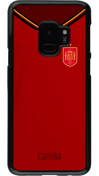 Samsung Galaxy S9 Case Hülle - Spanien 2022 personalisierbares Fußballtrikot