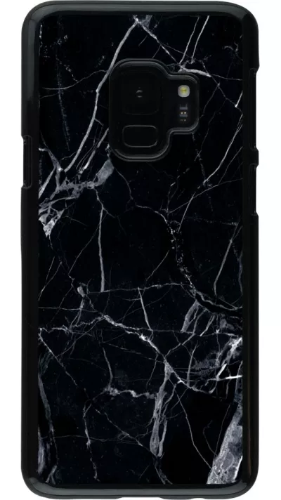 Hülle Samsung Galaxy S9 - Marble Black 01