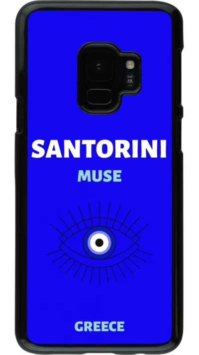 Samsung Galaxy S9 Case Hülle - Pop Summer Destination Santorini