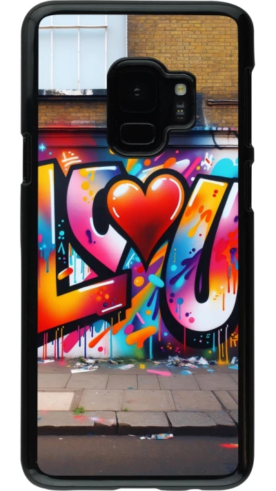 Samsung Galaxy S9 Case Hülle - Valentin 2025 Liebe U Tag