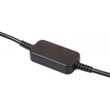 Adaptateur USB-A vers allume-cigare 12V universel pour accessoire automobile - Noir
