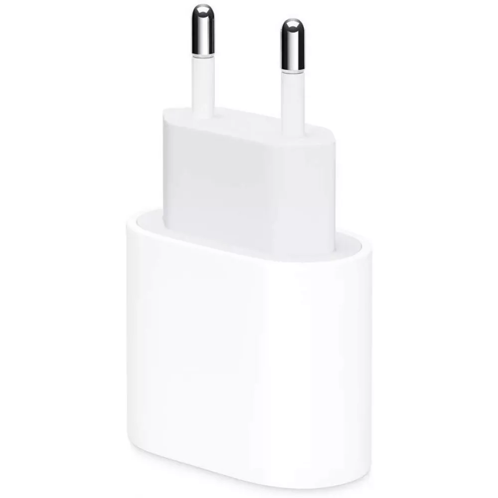 Adaptateur secteur Power Plug 20W USB-C iOS & Android - Blanc