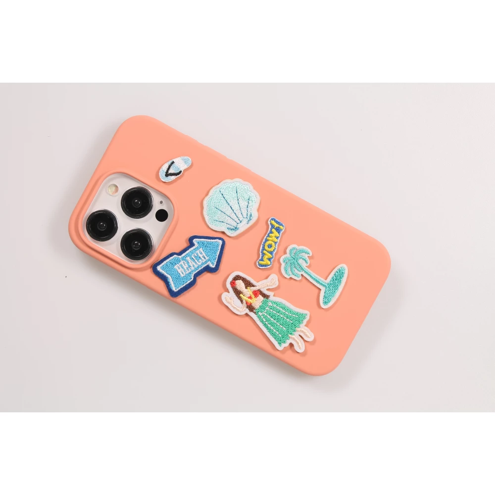 Autocollant sticker pour téléphone/tablette/ordinateur brodé en 3D - Summer Lemon
