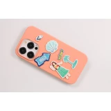Autocollant sticker pour téléphone/tablette/ordinateur brodé en 3D - Summer Lemon
