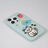 Autocollant sticker pour téléphone/tablette/ordinateur brodé en 3D - Summer Lemon