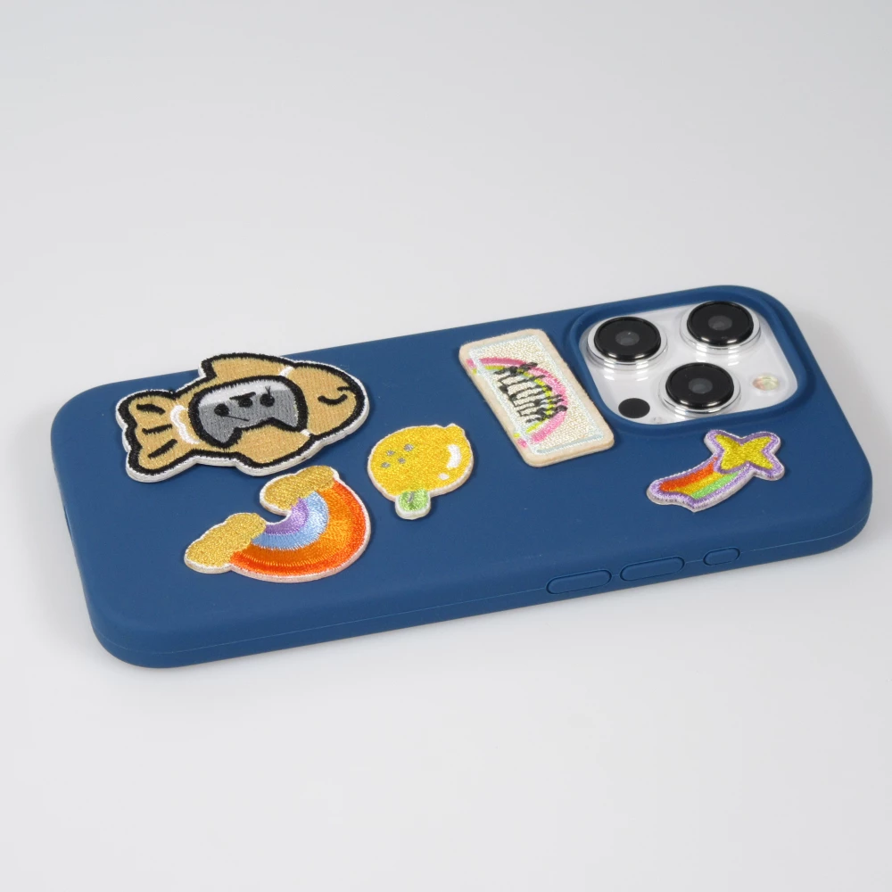 Autocollant sticker pour téléphone/tablette/ordinateur brodé en 3D - Summer Lemon