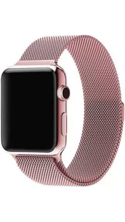 Mailänder Stahlarmband rosa - Apple Watch 38/40/41/42 mm