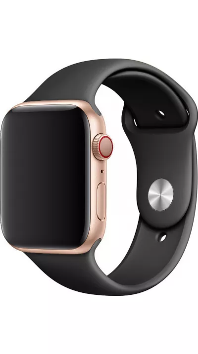 Silikon Sport Armband dunkelgrau - Apple Watch 38/40/41/42 mm