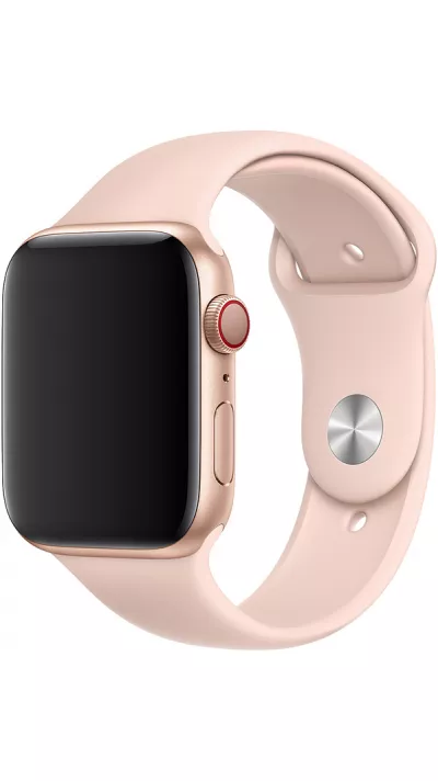 Silikon Sport Armband hellrosa - Apple Watch 38/40/41/42 mm
