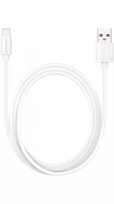 Câble Lightning iPhone USB (1 m) - PhoneLook - Blanc