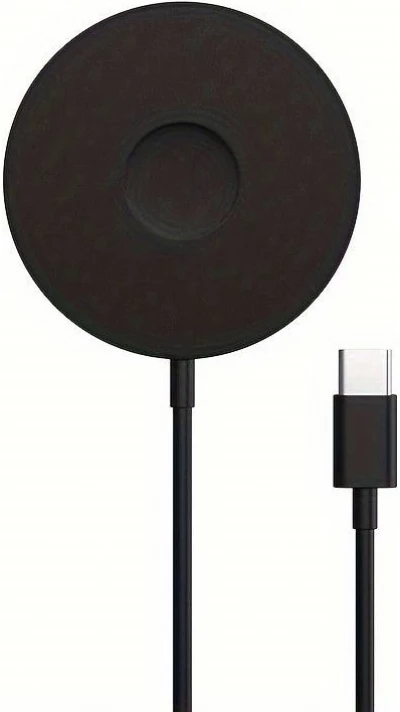 Magnetisches Qi Ladegerät MagSafe 3 in1 wireless charging für iPhone / Apple Watch / AirPods & USB-C - Schwarz