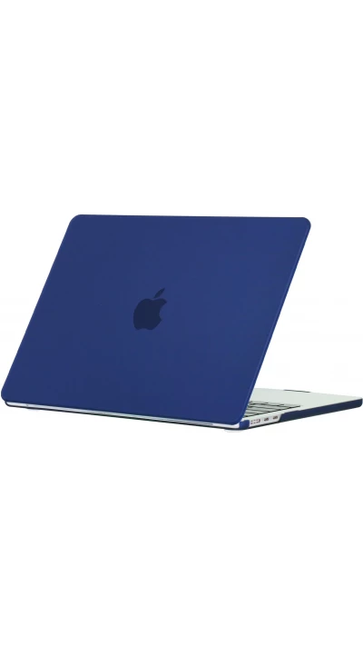 MacBook Pro 14" (2021, 2023) Case Hülle - Hardshell Schutzhülle Ultra-dünn zweiteilig semi-transparent - Dunkelblau