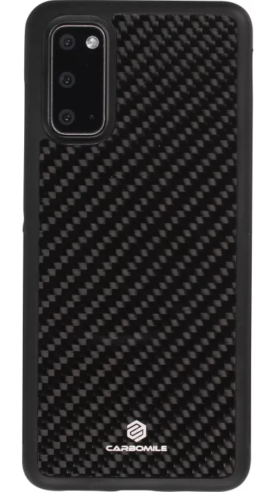 Coque Samsung Galaxy S20+ - Carbomile fibre de carbone