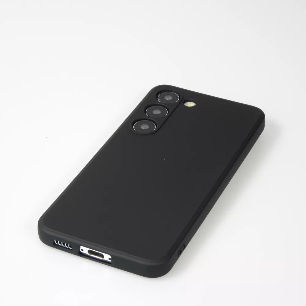 Coque Samsung Galaxy S24 FE - Gel soft touch - Noir