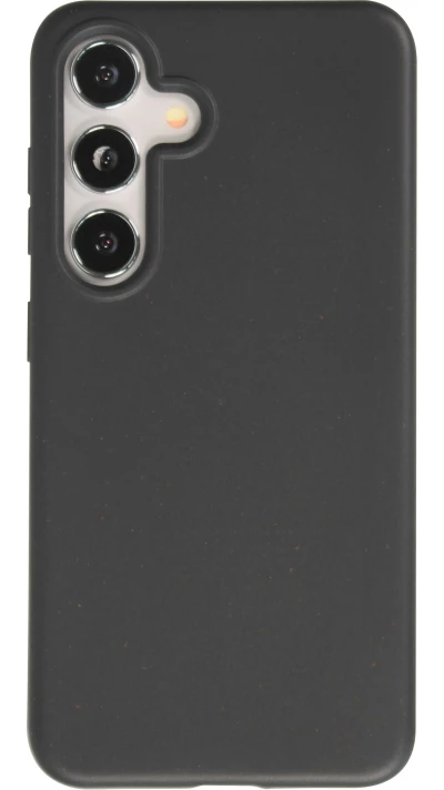 Coque Samsung Galaxy S24 - Bio Eco-Friendly biodégradable écologique nature - Noir